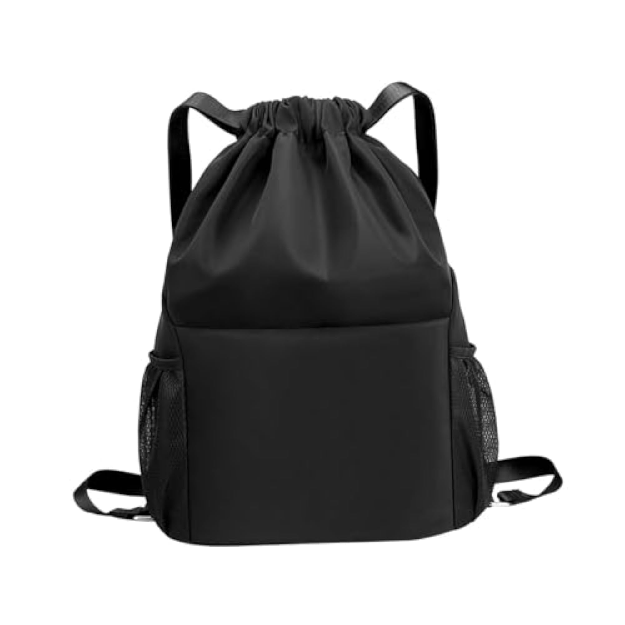 Fashion Practical Casual Drawstring Backpack, Black